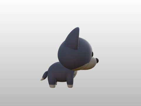 Character289 Wolf Modèle 3D