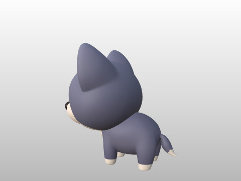 Character289 Wolf Modèle 3D