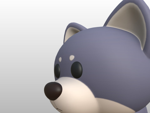 Character289 Wolf Modèle 3D