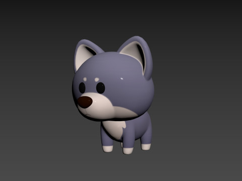 Character289 Wolf Modèle 3D