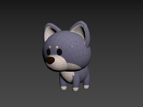 Character289 Wolf Modèle 3D