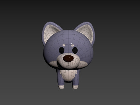 Character289 Wolf Modèle 3D