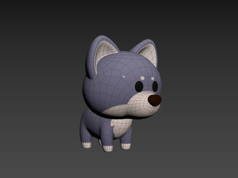Character289 Wolf Modèle 3D