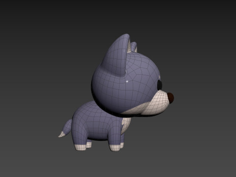Character289 Wolf Modèle 3D