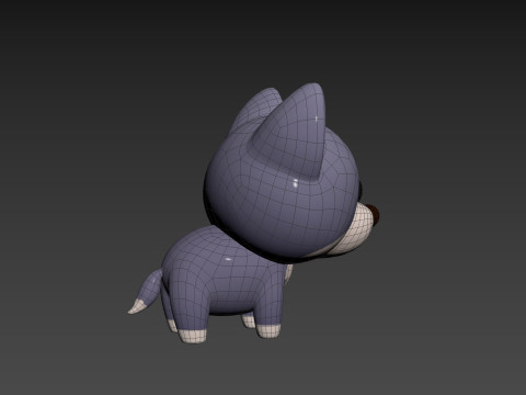 Character289 Wolf Modèle 3D