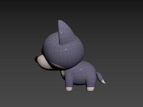 Character289 Wolf Modèle 3D