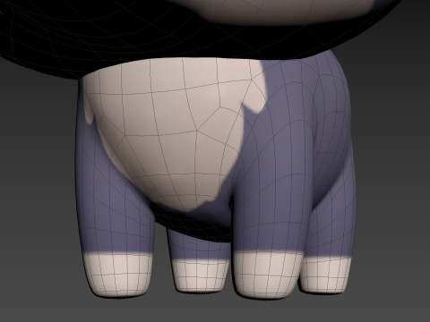 Character289 Wolf Modèle 3D