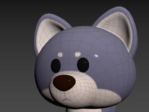 Character289 Wolf Modèle 3D