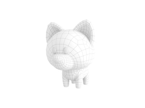 Character289 Wolf Modèle 3D