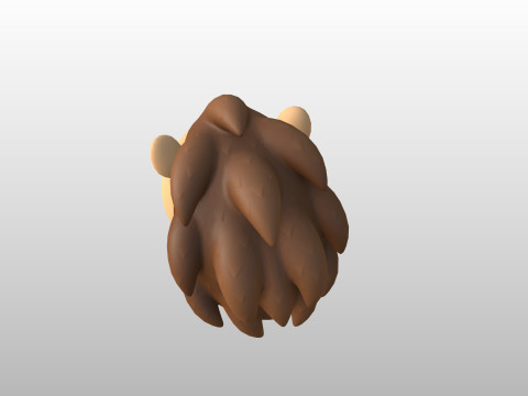 Character290 Hedgehog 3D Model