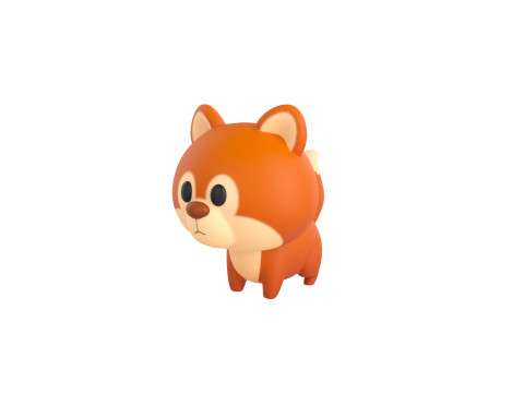 Character291 Squirrel 3D Модель