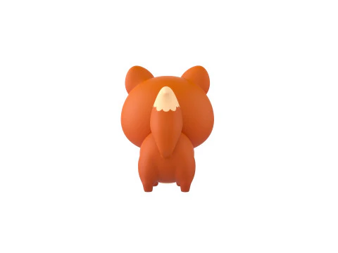 Charakter291 Eichh&ouml;rnchen 3D Modell