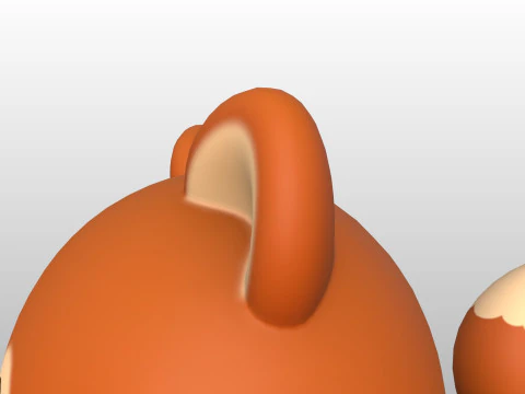 Charakter291 Eichh&ouml;rnchen 3D Modell