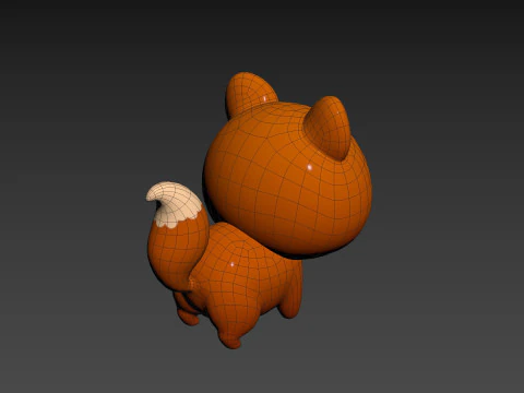 Charakter291 Eichh&ouml;rnchen 3D Modell