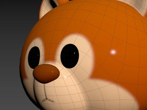 Charakter291 Eichh&ouml;rnchen 3D Modell