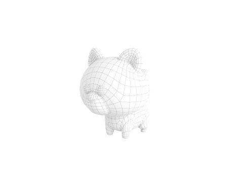 Charakter291 Eichh&ouml;rnchen 3D Modell