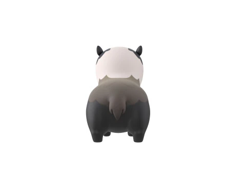Character293 Badger 3D Model