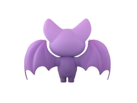 Character294 Bat Modèle 3D