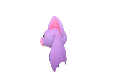 Character294 Bat Modèle 3D