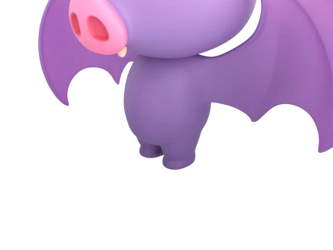 Character294 Bat 3D Model