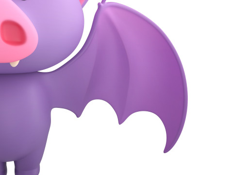 Character294 Bat Modèle 3D