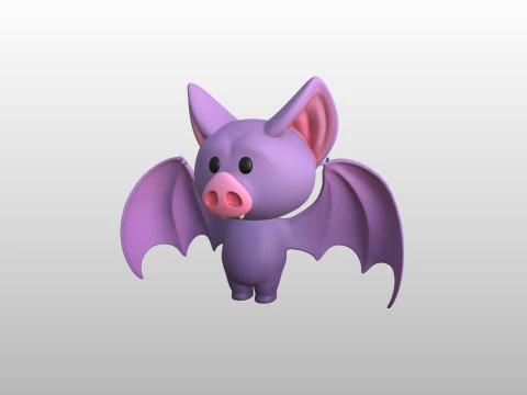 Character294 Bat 3D Model