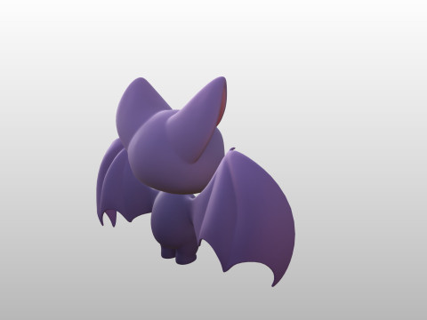 Character294 Bat Modèle 3D