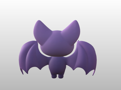 Character294 Bat Modèle 3D
