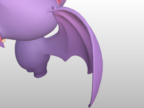 Character294 Bat Modèle 3D