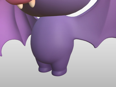 Character294 Bat Modèle 3D