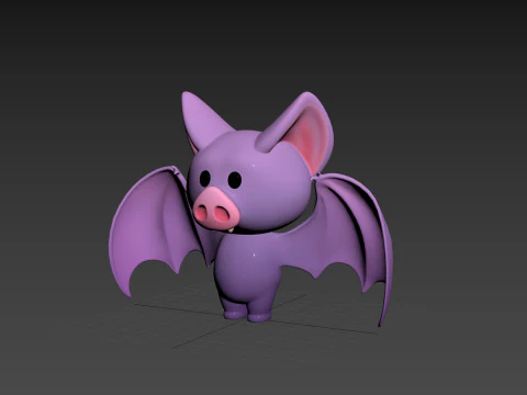 Character294 Bat 3D Model