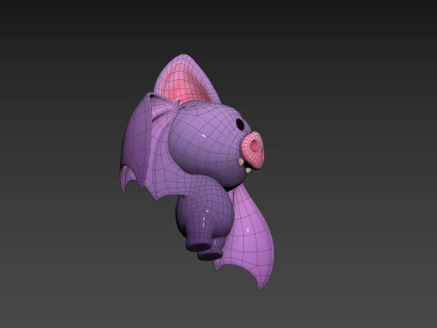 Character294 Bat 3D Model