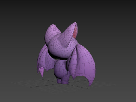 Character294 Bat Modèle 3D