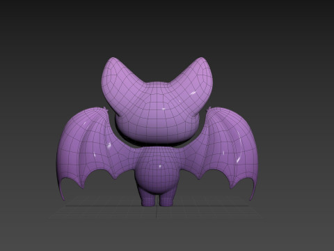 Character294 Bat Modèle 3D