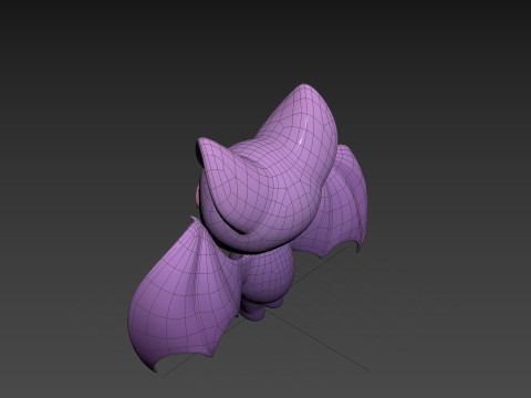 Character294 Bat Modèle 3D