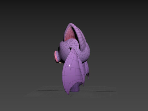 Character294 Bat Modèle 3D