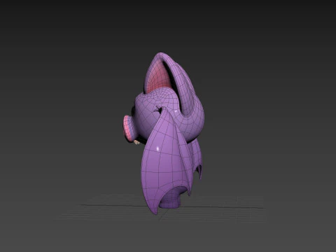 Character294 Bat 3D Model