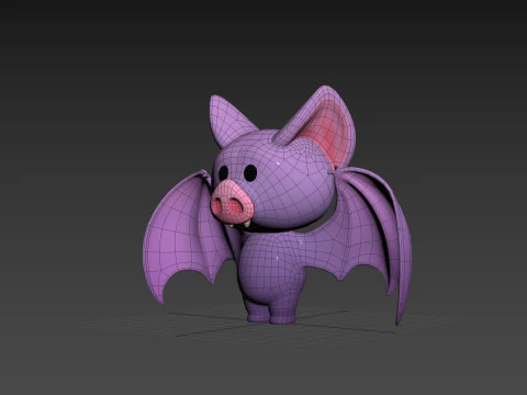 Character294 Bat 3D Model