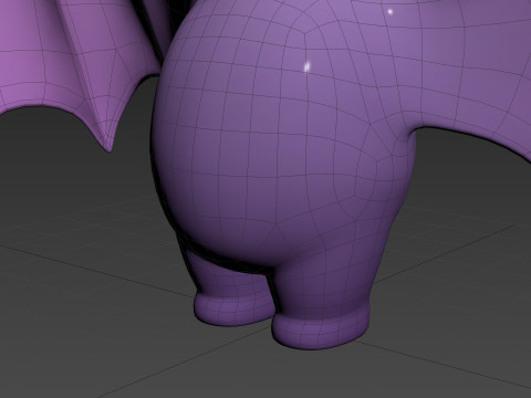 Character294 Bat Modèle 3D