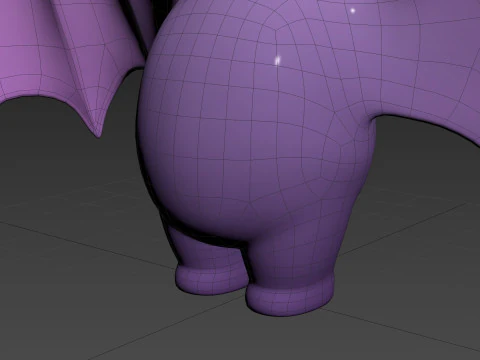 Character294 Bat 3D Model
