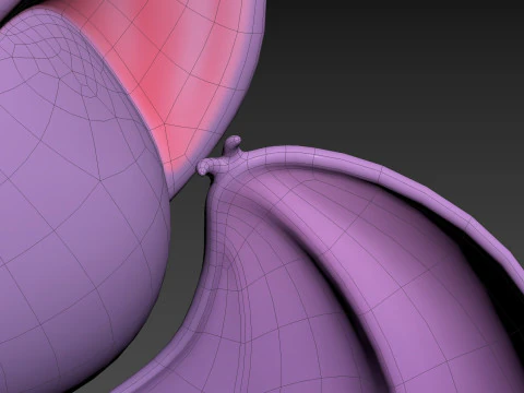 Character294 Bat 3D Model