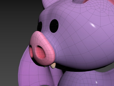 Character294 Bat Modèle 3D
