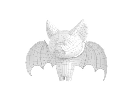 Character294 Bat Modèle 3D