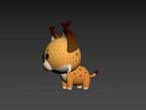 Character295 Lynx 3D Model