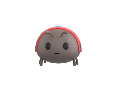 Character296 Ladybug 3D Model