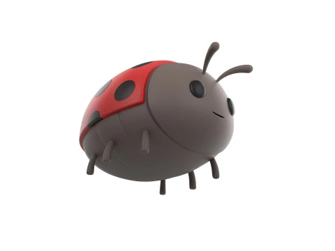 Character296 Ladybug 3D Model