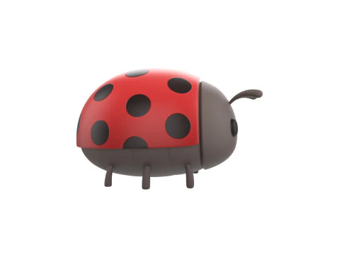 Character296 Ladybug 3D Model