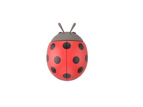 Character296 Ladybug 3D Model
