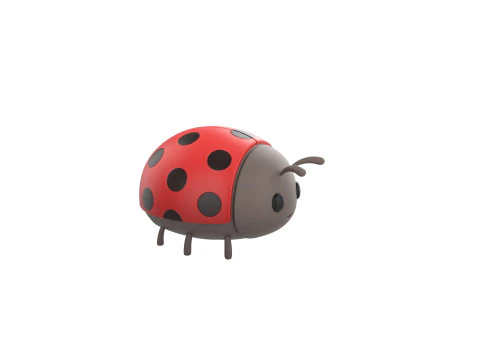 Character296 Ladybug 3D Model