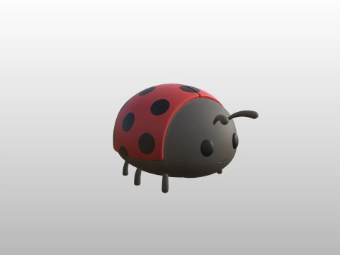 Character296 Ladybug 3D Model